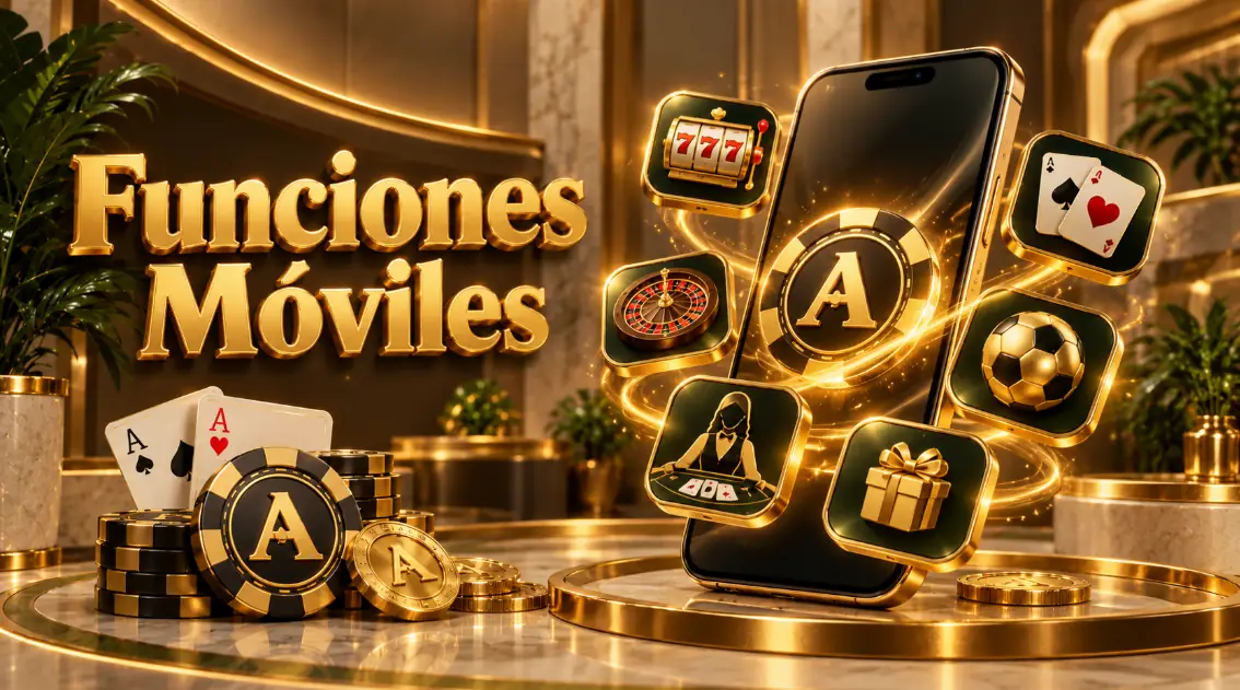 Funciones de Awintura Casino desde el Celular